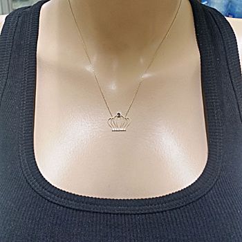 Kraliçe Tacı Kolye