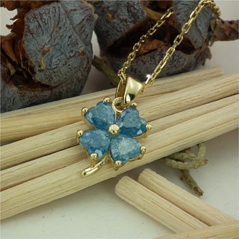 Blue Topaz Kolye