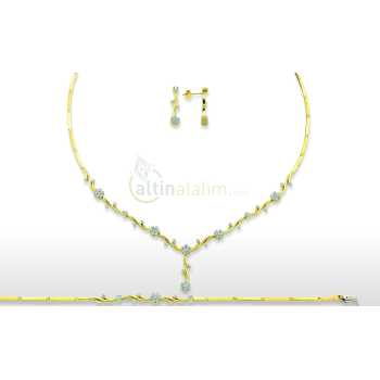 Altın Şık Takı Seti - dg05136
