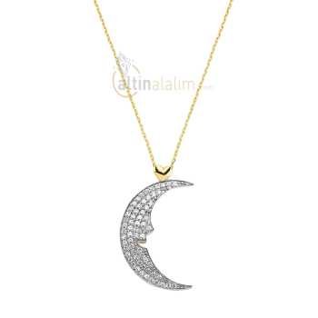 Ay Altın Kolye - tg001233
