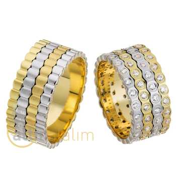 Favori Gold Özel Çift Alyans - fav11500