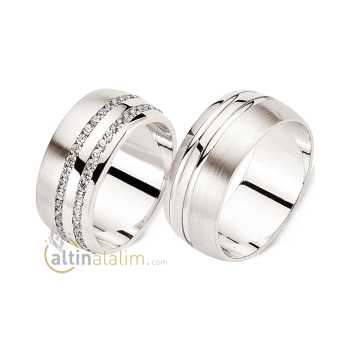 Favori Gold Özel Çift Alyans - fav07629