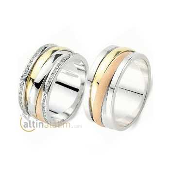 Favori Gold Özel Çift Alyans - fav07630