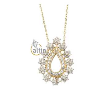 Altın Yıldızlı Kolye - kk01385