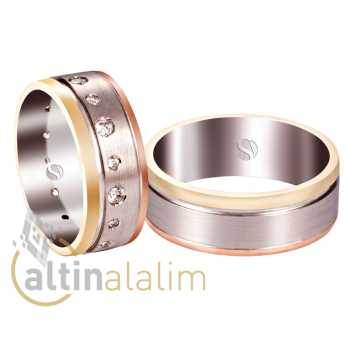 Altın Çift Alyans Modeli - sa0010