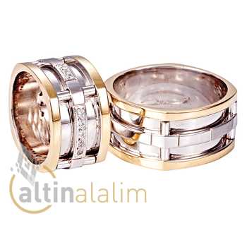 Altın Çift Alyans Modeli - sa0021