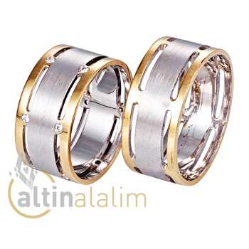 Altın Çift Alyans Modeli - sa0084