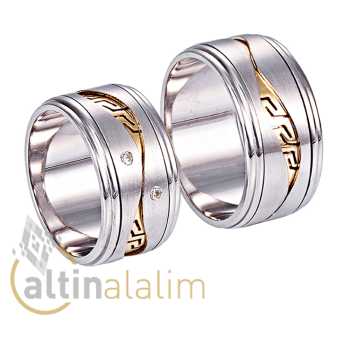 Altın Çift Alyans Modeli - sa0086