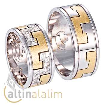 Altın Çift Alyans Modeli - sa0118