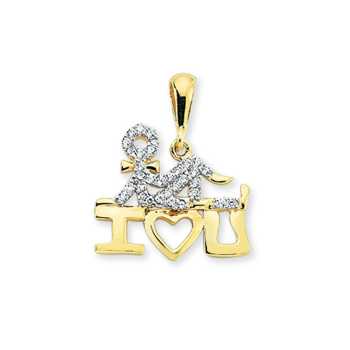 I Love You Kolye Ucu - tg000213